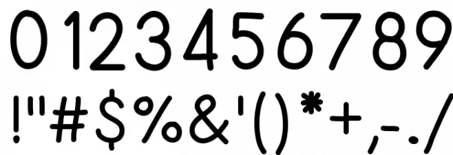 Autumn Harvest Medium Font OTHER CHARS