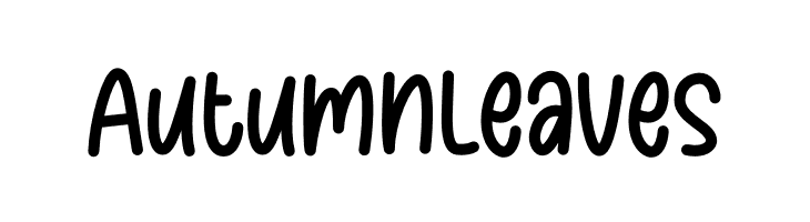 Autumn Leaves  font caratteri gratis