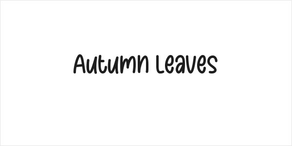 Autumn Leaves Logo