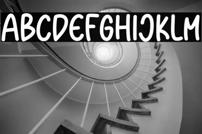 Autumn Leaves Font examples