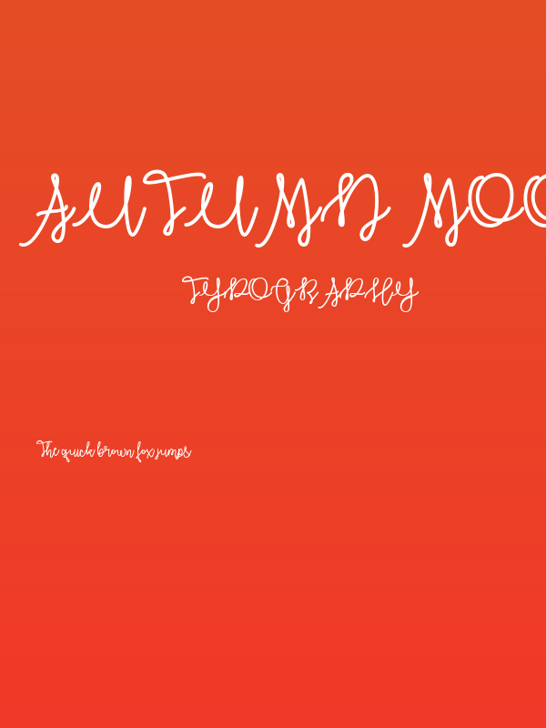 Autumn Moon Poster