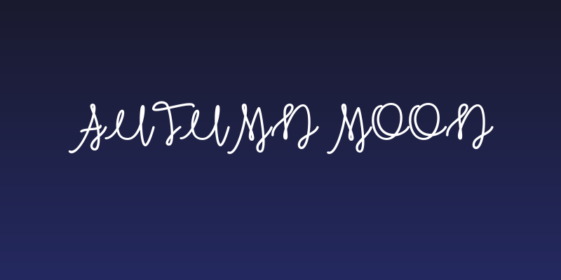 Autumn Moon Social Header