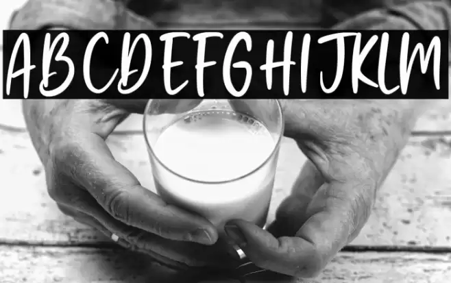 Autumn Pumkin Font examples