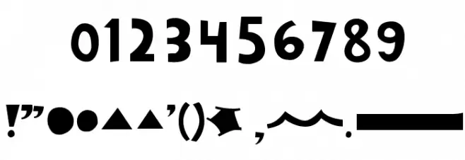 Autumn Rats Font OTHER CHARS