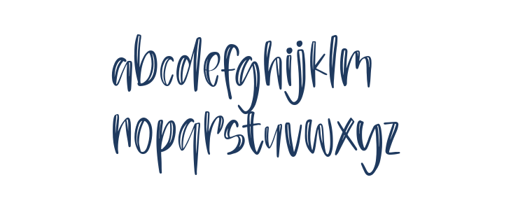 Autumn Sunset Lowercase