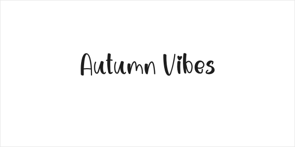 Autumn Vibes Logo