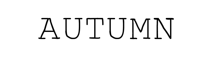 Autumn Font