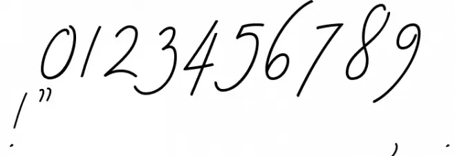 AutumnChant Font OTHER CHARS