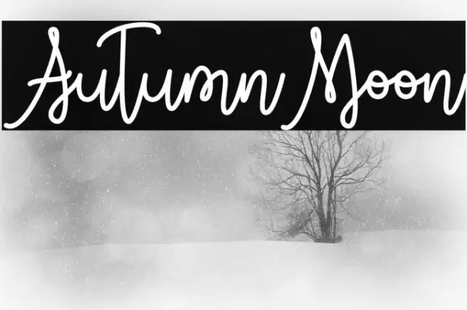 AutumnMoon Caratteri examples