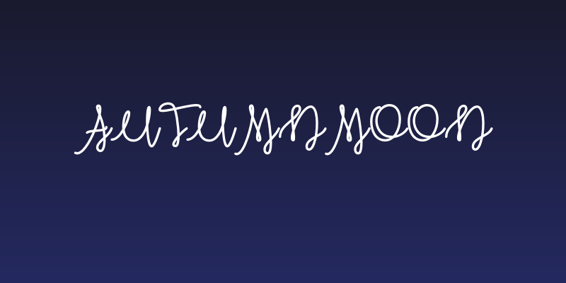 AutumnMoon Social Header