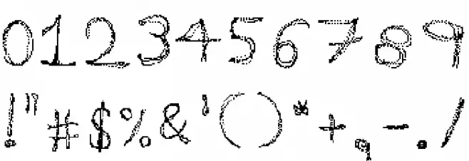 AutumnPixels-Regular Font OTHER CHARS