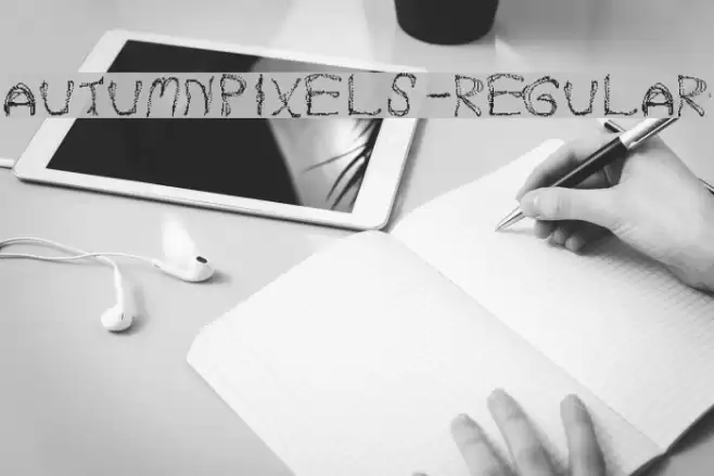 AutumnPixels-Regular Font examples