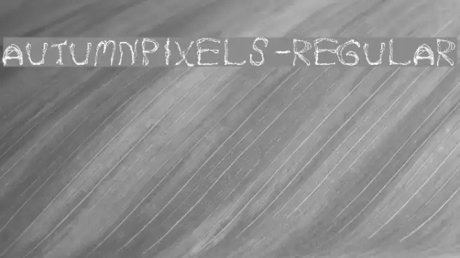 AutumnPixels-Regular Font examples