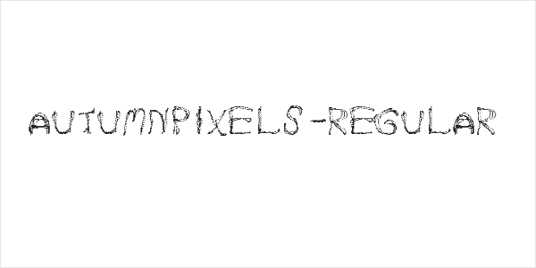 AutumnPixels-Regular Logo