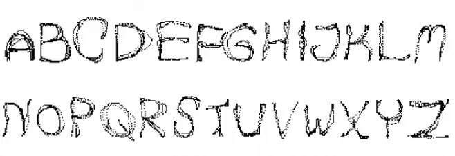 AutumnPixels-Regular 字体 小写