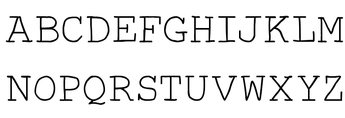 Autumn Font LOWERCASE