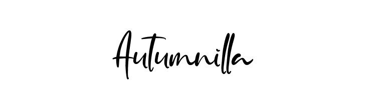 Autumnilla  font caratteri gratis