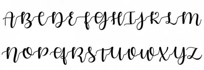 AutumninNovember Schriftart Groß
