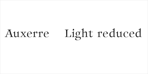 Auxerre 45 Light reduced Logo
