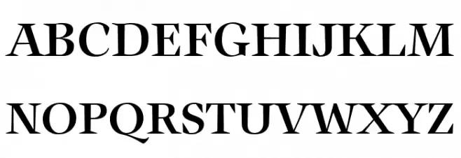 Auxerre 55 Regular reduced Schriftart Groß