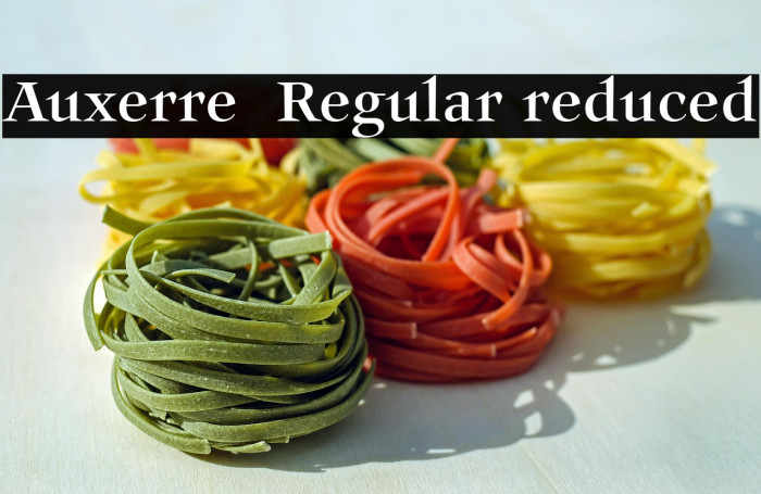 Auxerre 55 Regular reduced Example 3