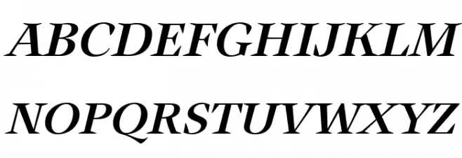 Auxerre 56 Italic reduced Font OTHER CHARS