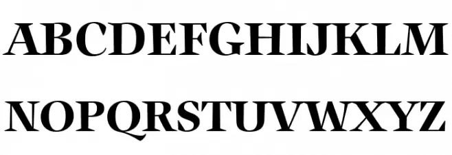 Auxerre 65 Medium reduced Schriftart Groß