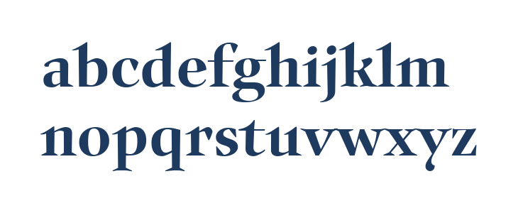 Auxerre 65 Medium reduced Lowercase