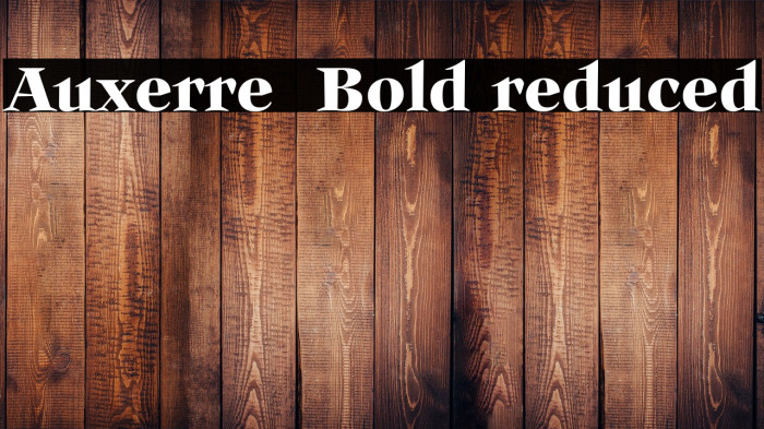 Auxerre 75 Bold reduced Example 1