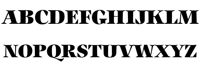 Auxerre 85 Black reduced Font OTHER CHARS