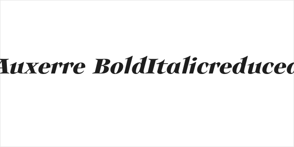 Auxerre-BoldItalicreduced Logo