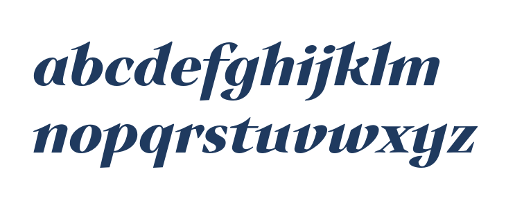 Auxerre-BoldItalicreduced Lowercase
