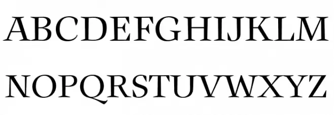 Auxerre-Lightreduced Schriftart Groß