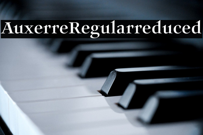 Auxerre-Regularreduced Example 1