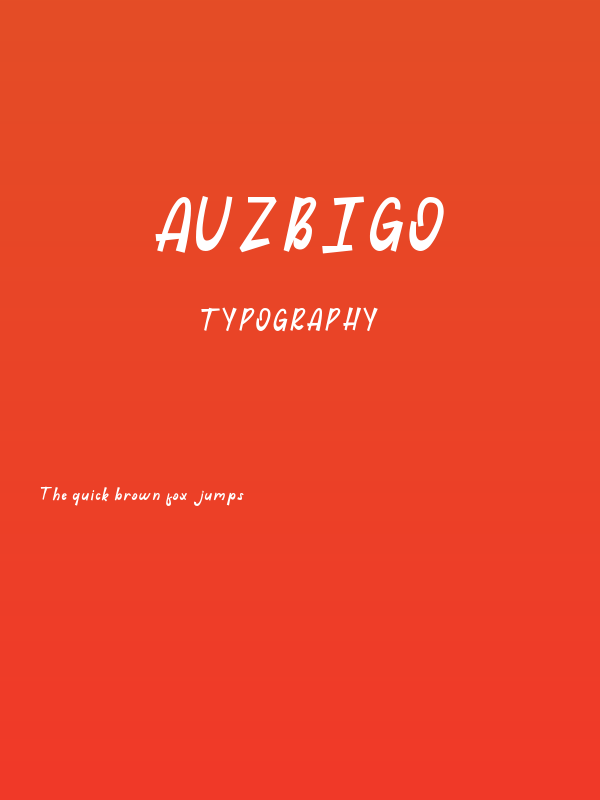 Auzbigo Poster
