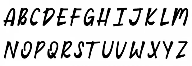 Auzbigo Schriftart Groß