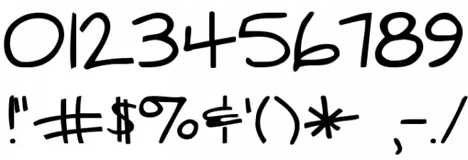 augie Font OTHER CHARS