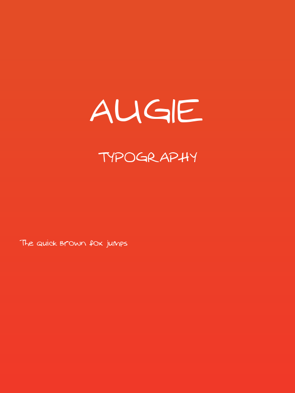 augie Poster