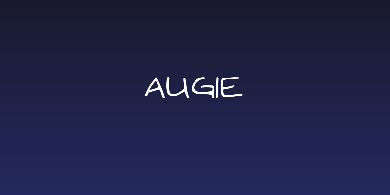 augie Social Header