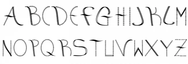 aura Font Litere mari