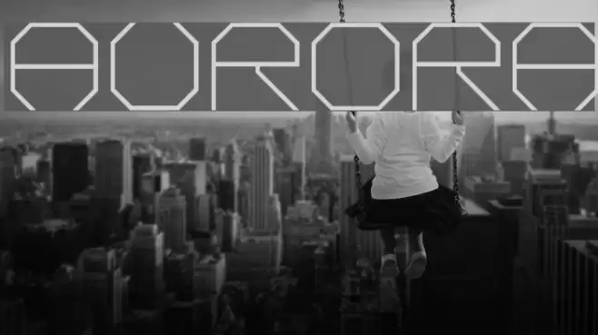 aurora Font examples
