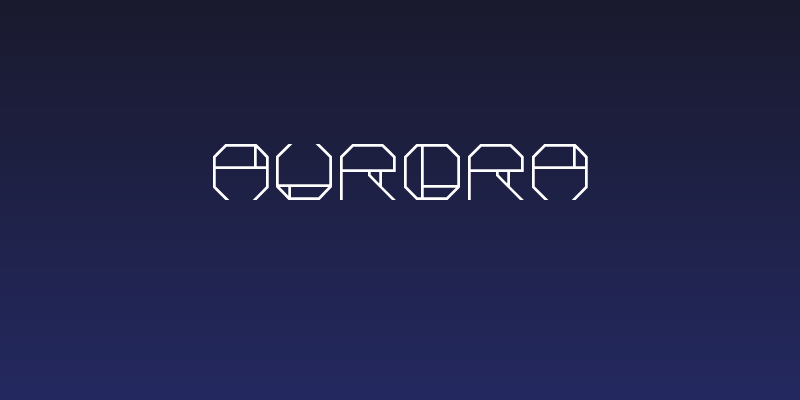 aurora Social Header