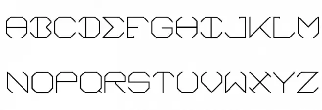 aurora خط أحرف صغيرة