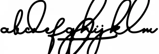 austinsigns Шрифта строчной
