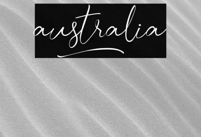 australia] خط examples