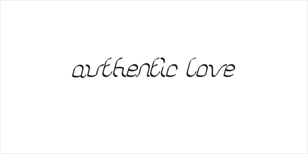 authentic love Logo