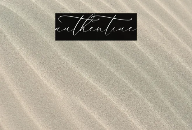 authentiue Example 3