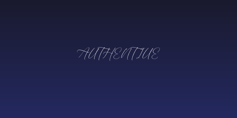 authentiue Social Header