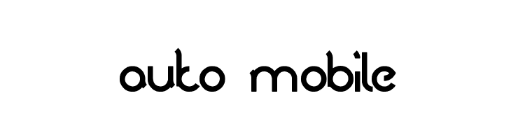 auto mobile  Descarca Fonturi Gratis
