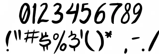 autumn whispers Font OTHER CHARS